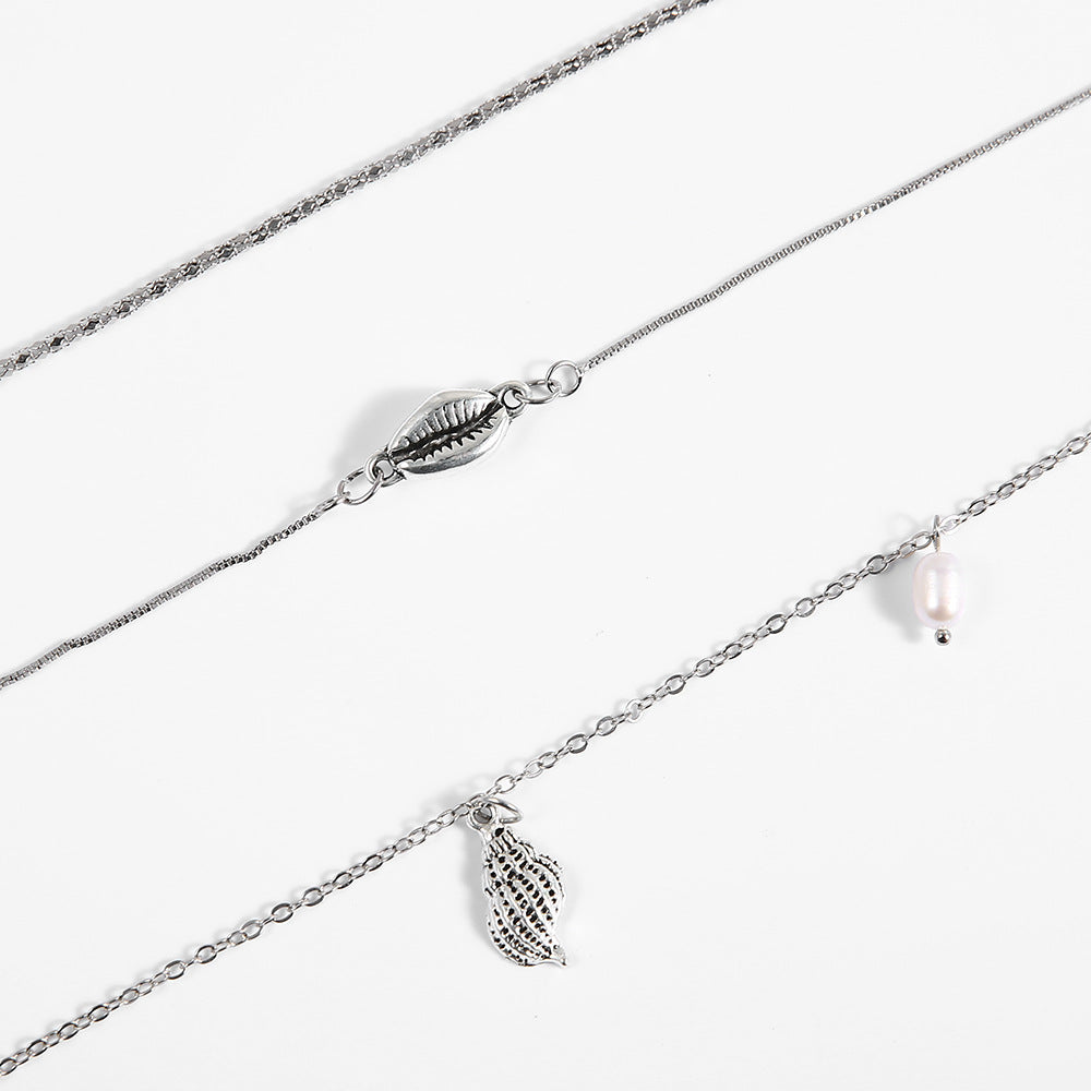 Classic Pearl Anklet with Timeless Appeal