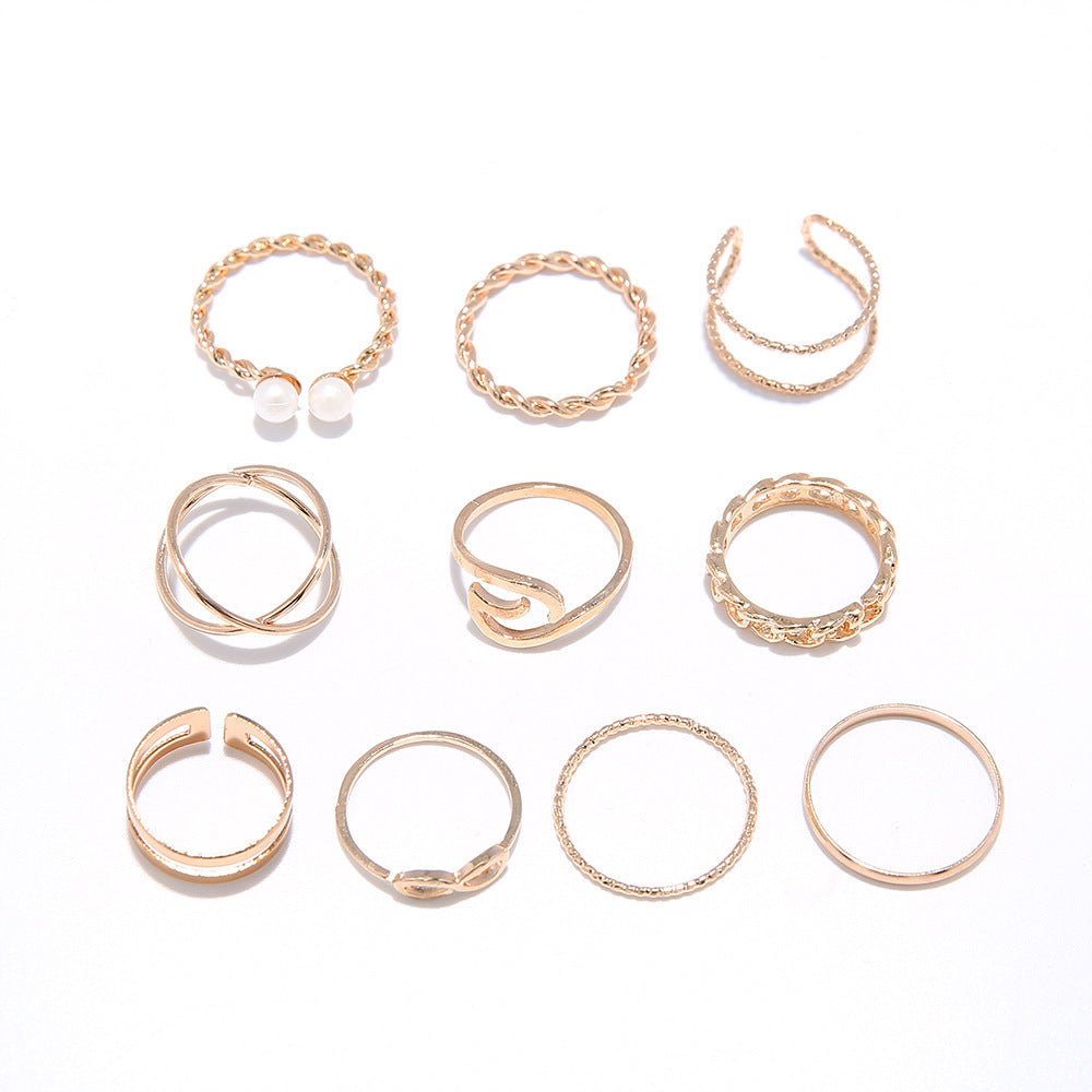 Beautiful Pearl Set with Unique Style