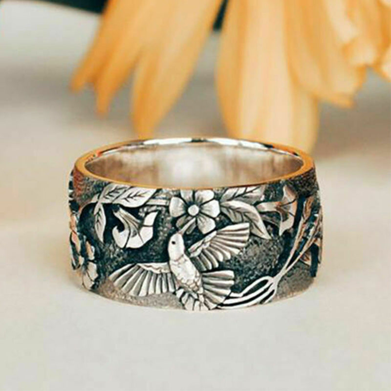 Beautiful Silver Ring with Unique Style