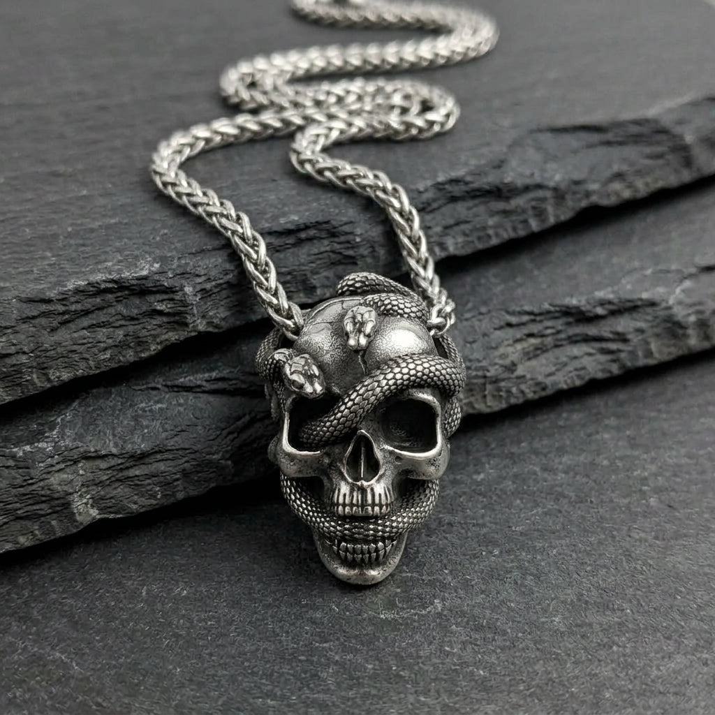 Death & the Serpent Necklace