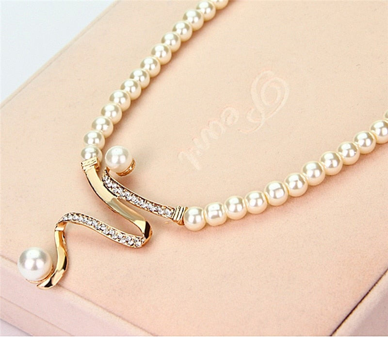 Vintage Handmade Pearl Set