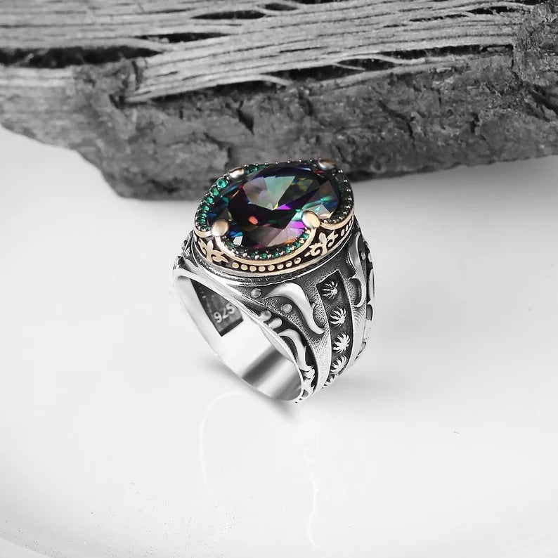 Delicate Artisan Silver Ring