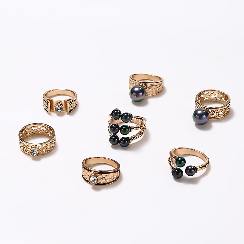 Beautiful Pearl Ring with Unique Style