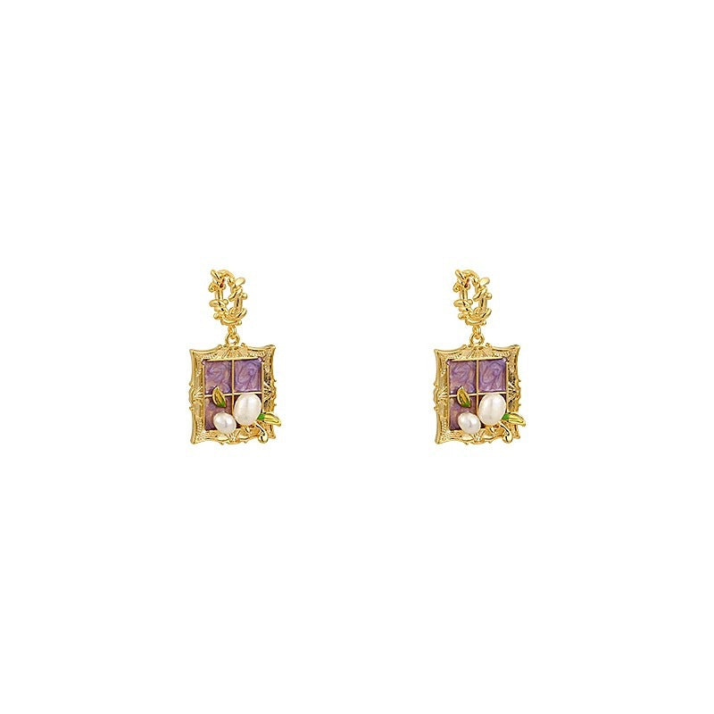 Vintage Handmade Pearl Earring