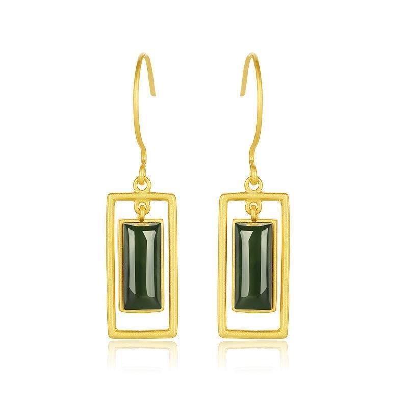 Beautiful Gold Earring with Unique Style