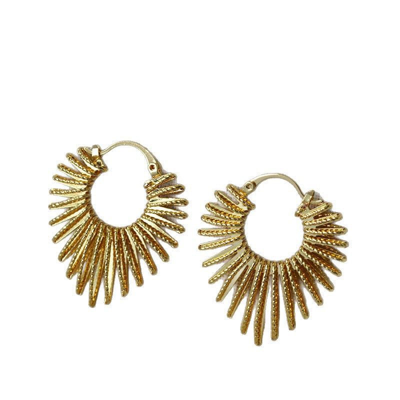 Beautiful Gold Earring with Unique Style