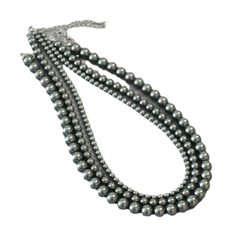 Vintage Handmade Pearl Necklace