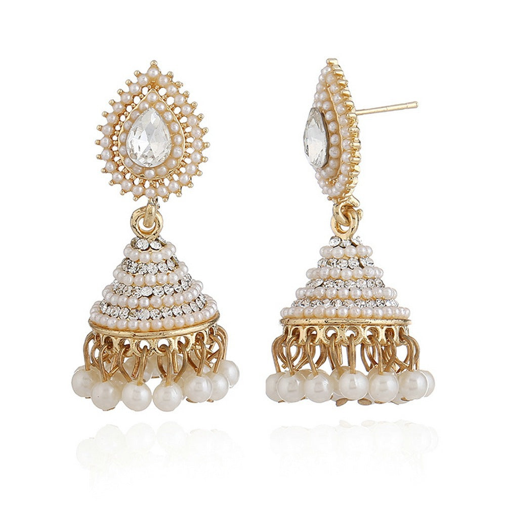 Delicate Artisan Pearl Earring