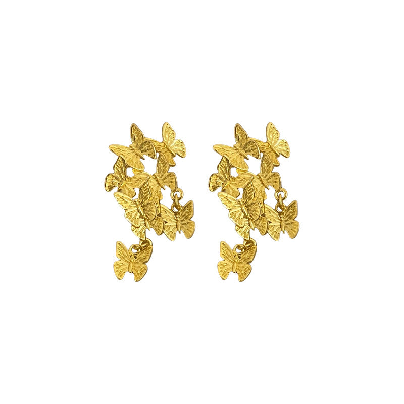 Beautiful Gold Earring with Unique Style
