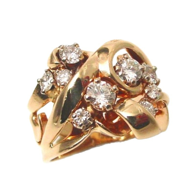 Beautiful Gold Ring with Unique Style