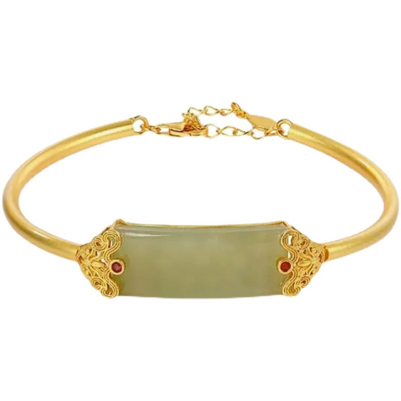 Delicate Artisan Gold Bracelet