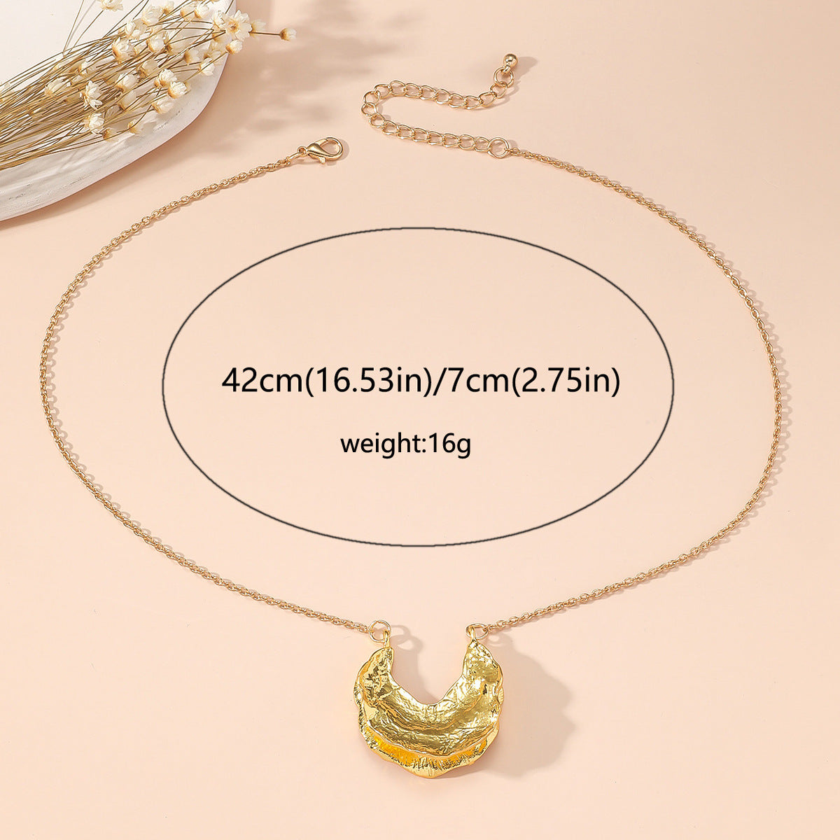 Delicate Artisan Pearl Necklace