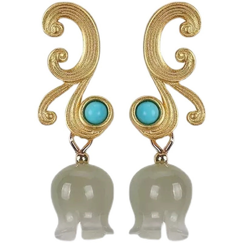 Stunning Gold Earring for Daily Wear