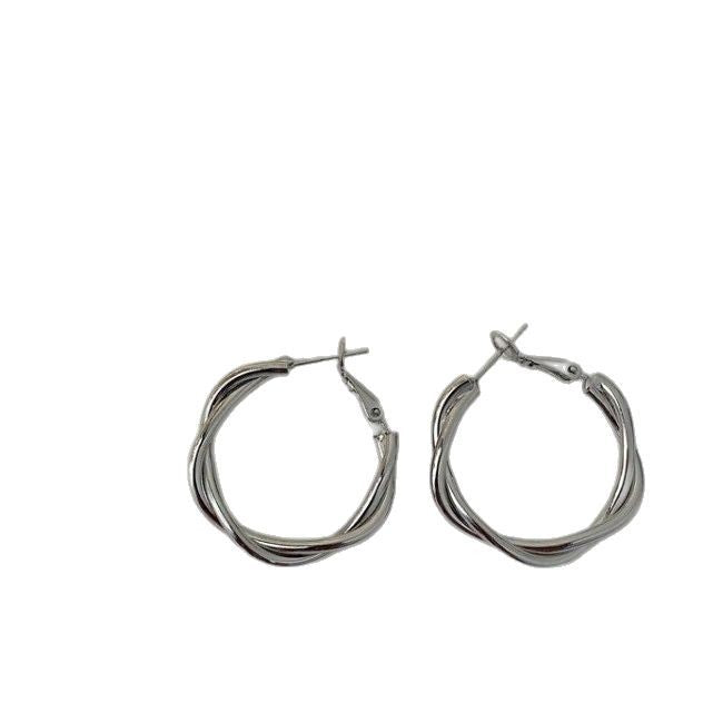 Beautiful Silver Earring with Unique Style