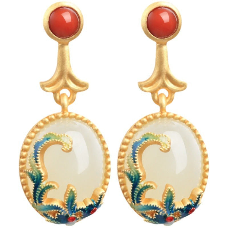 Beautiful Gold Earring with Unique Style