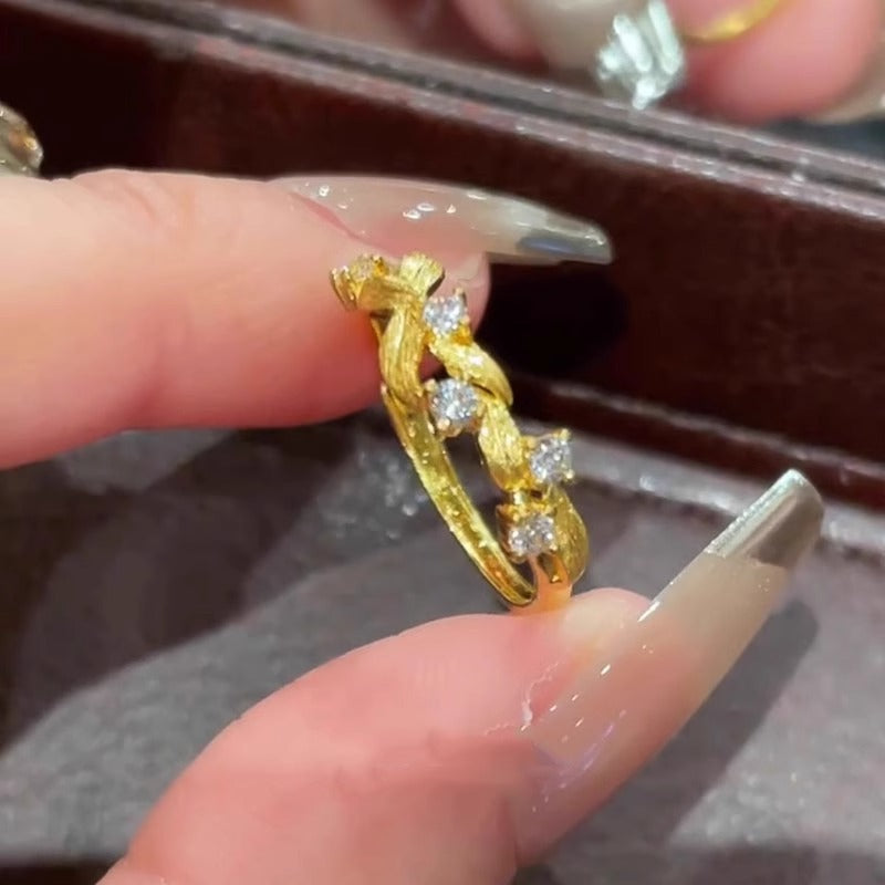 Beautiful Gold Ring with Unique Style