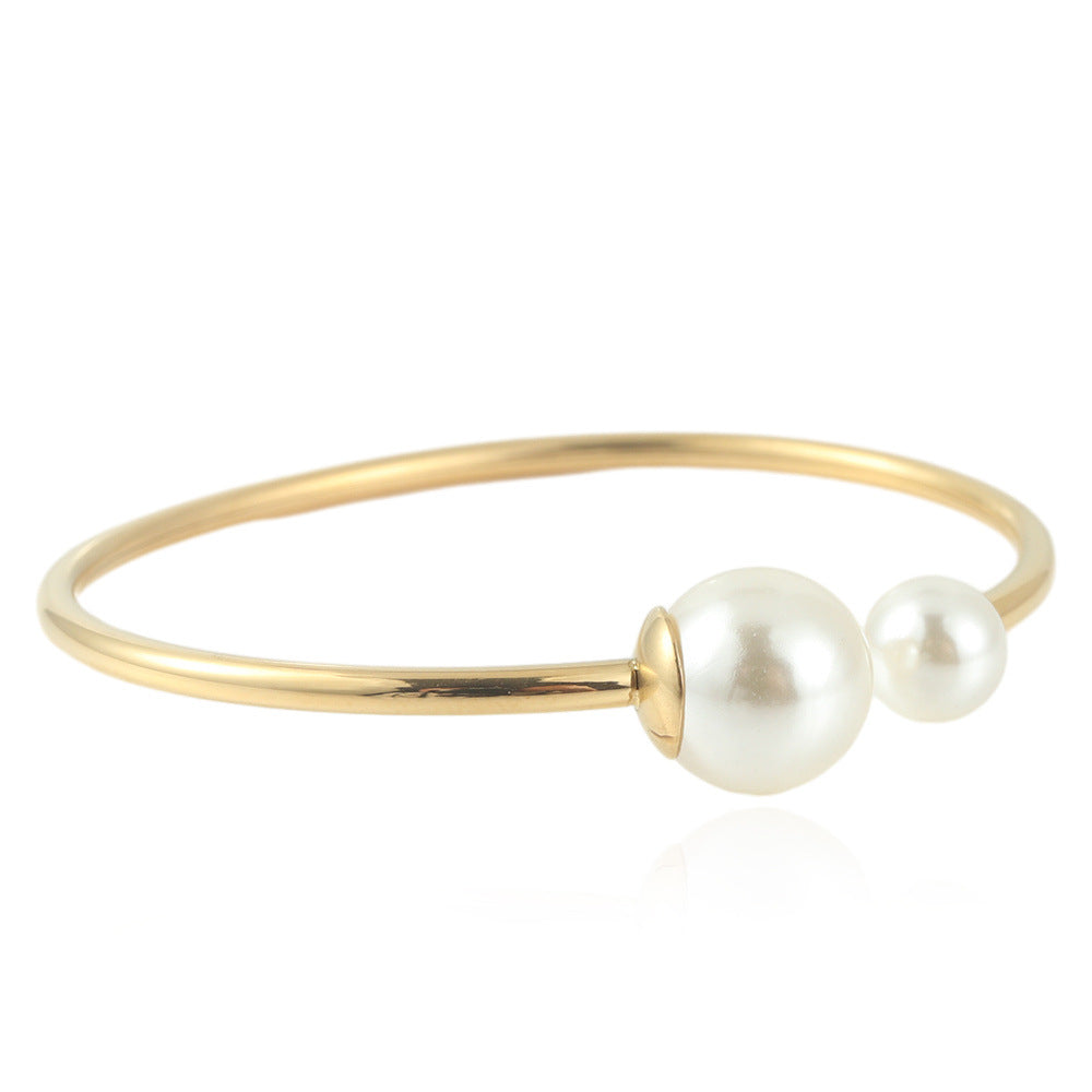 Vintage Handmade Pearl Bracelet
