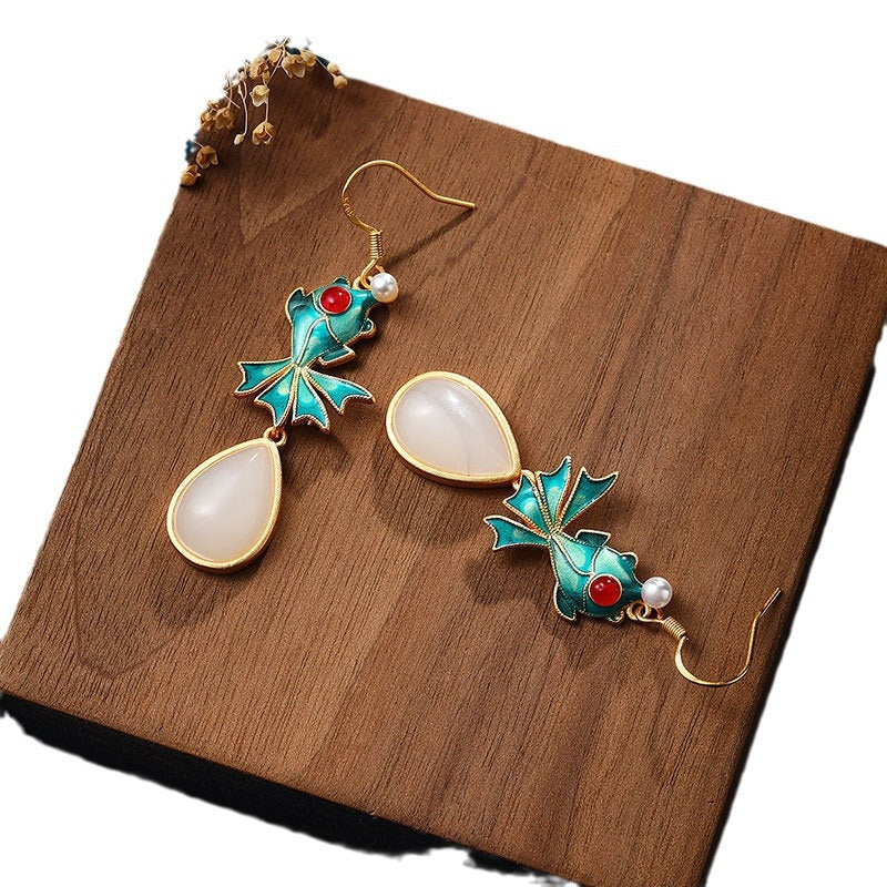 Vintage Handmade Silver Earring