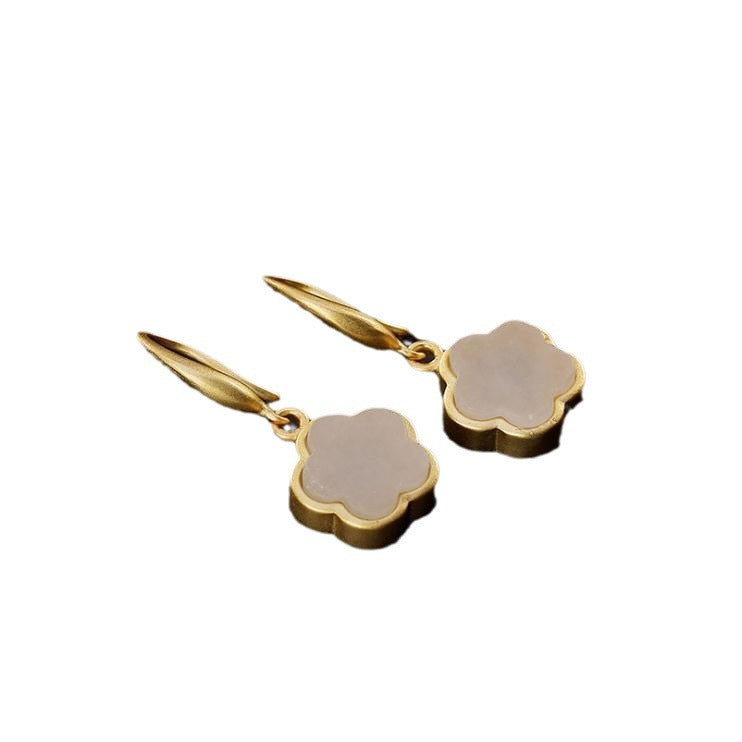 Vintage Handmade Gold Earring