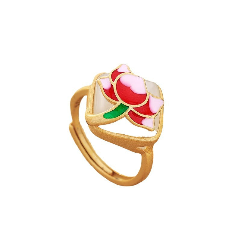 Delicate Artisan Silver Ring