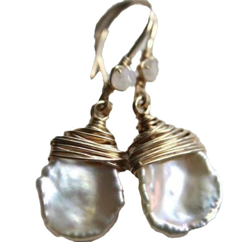 Beautiful Pearl Earring with Unique Style