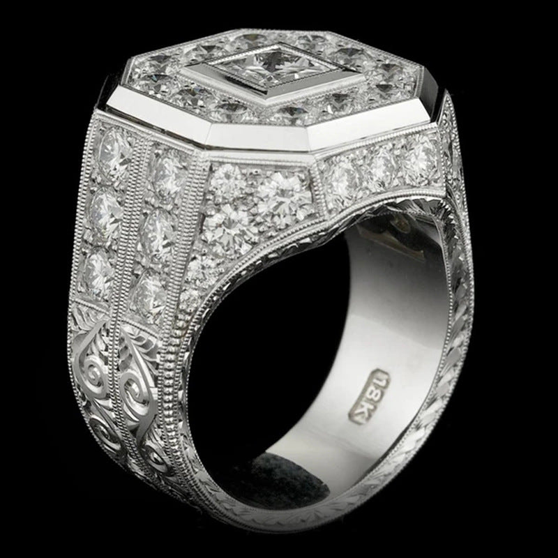 Romantic Silver Ring for Special Moments