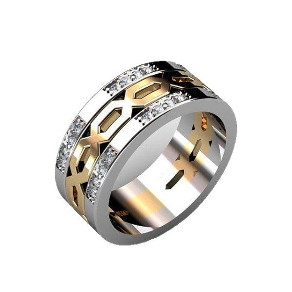 Delicate Artisan Gold Ring