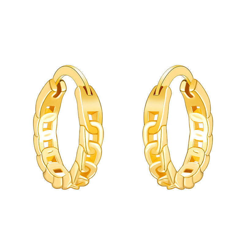 Beautiful Gold Earring with Unique Style
