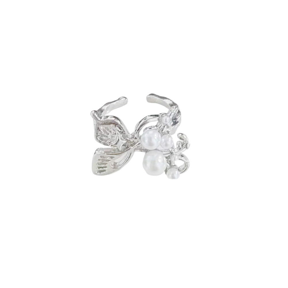 Delicate Artisan Pearl Ring
