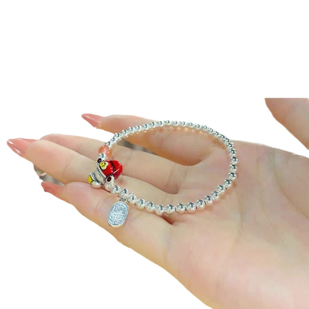 Romantic Silver Bracelet for Special Moments
