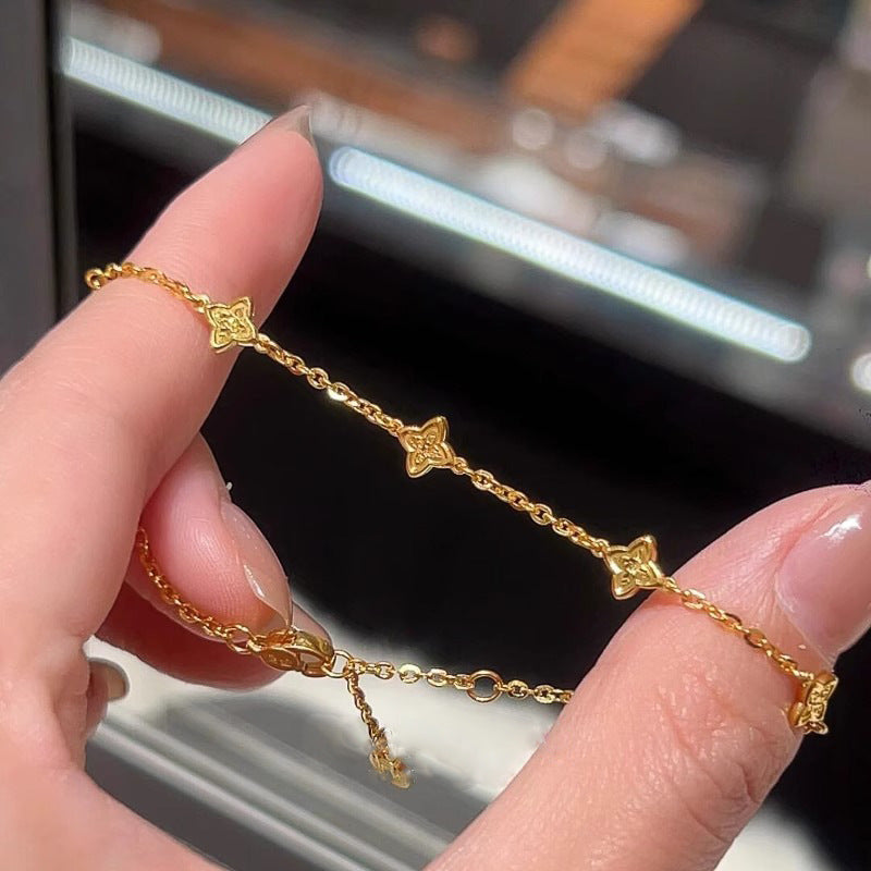 Beautiful Gold Bracelet with Unique Style
