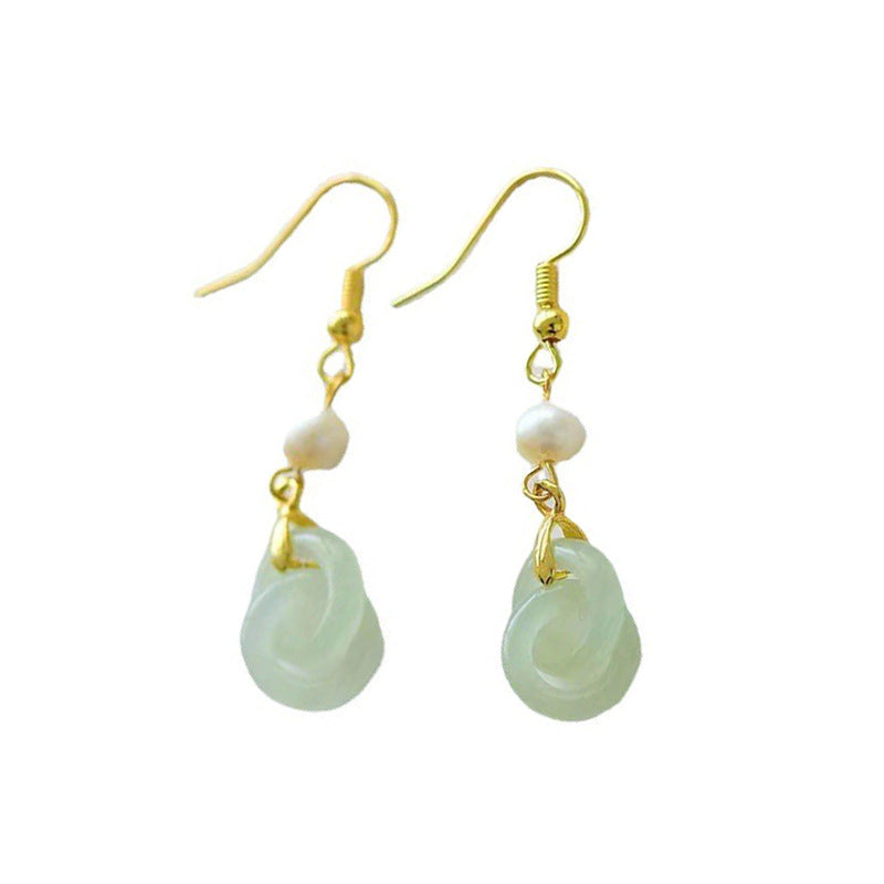 Vintage Handmade Gold Earring