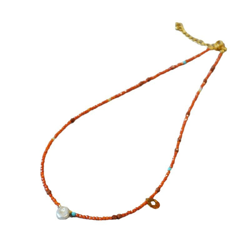 Beautiful Pearl Necklace with Unique Style