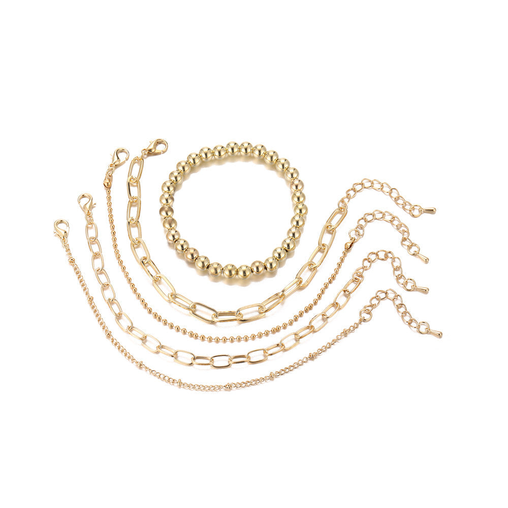 Delicate Artisan Gold Bracelet