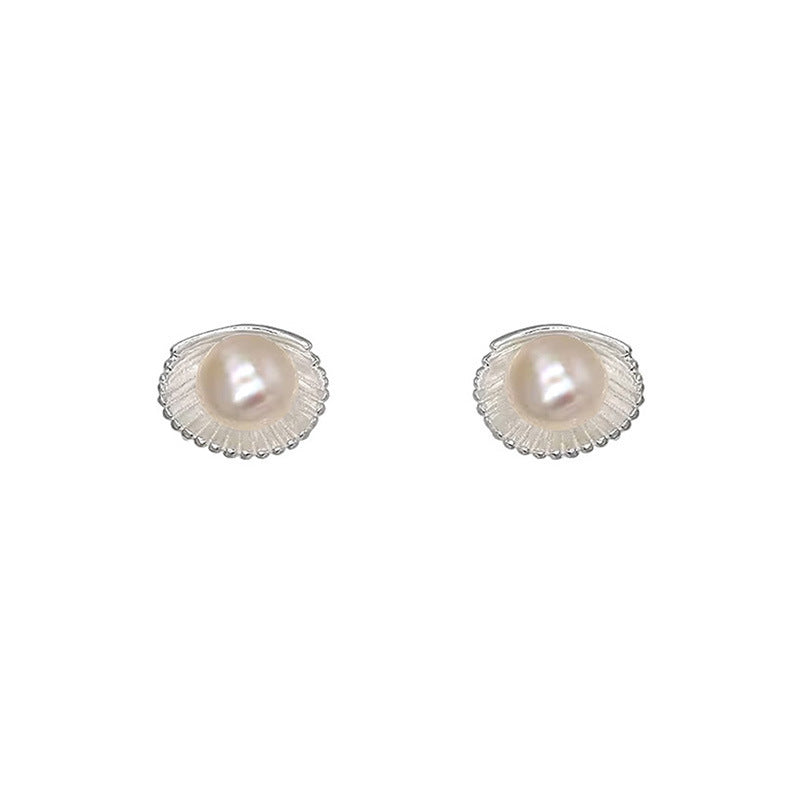 Delicate Artisan Pearl Earring