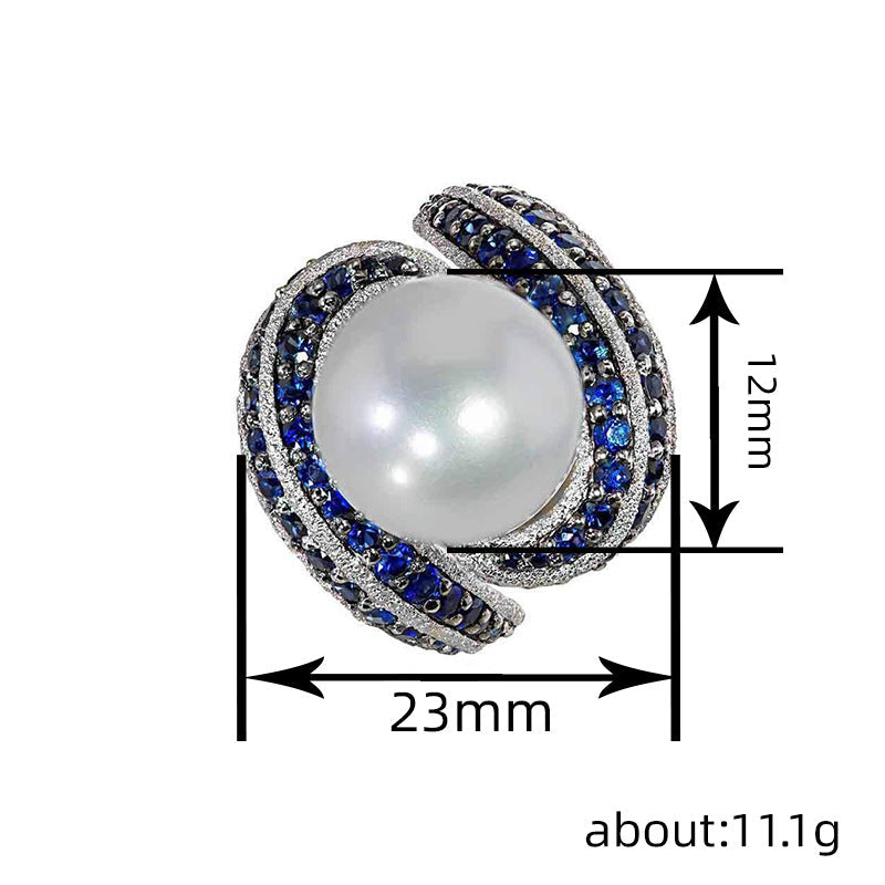 Romantic Pearl Ring for Special Moments