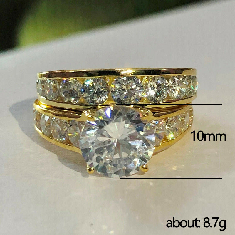 Delicate Artisan Gold Ring