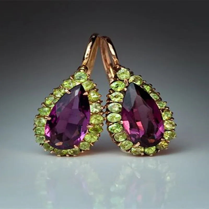 Delicate Artisan Gold Earring