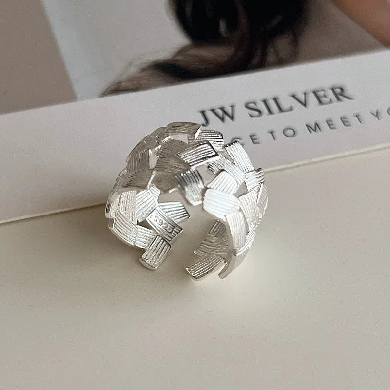 Delicate Artisan Silver Ring