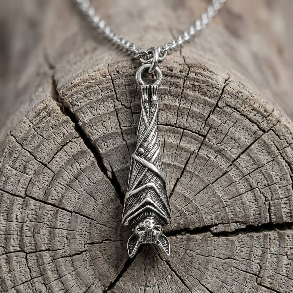 The Resting Bat Necklace