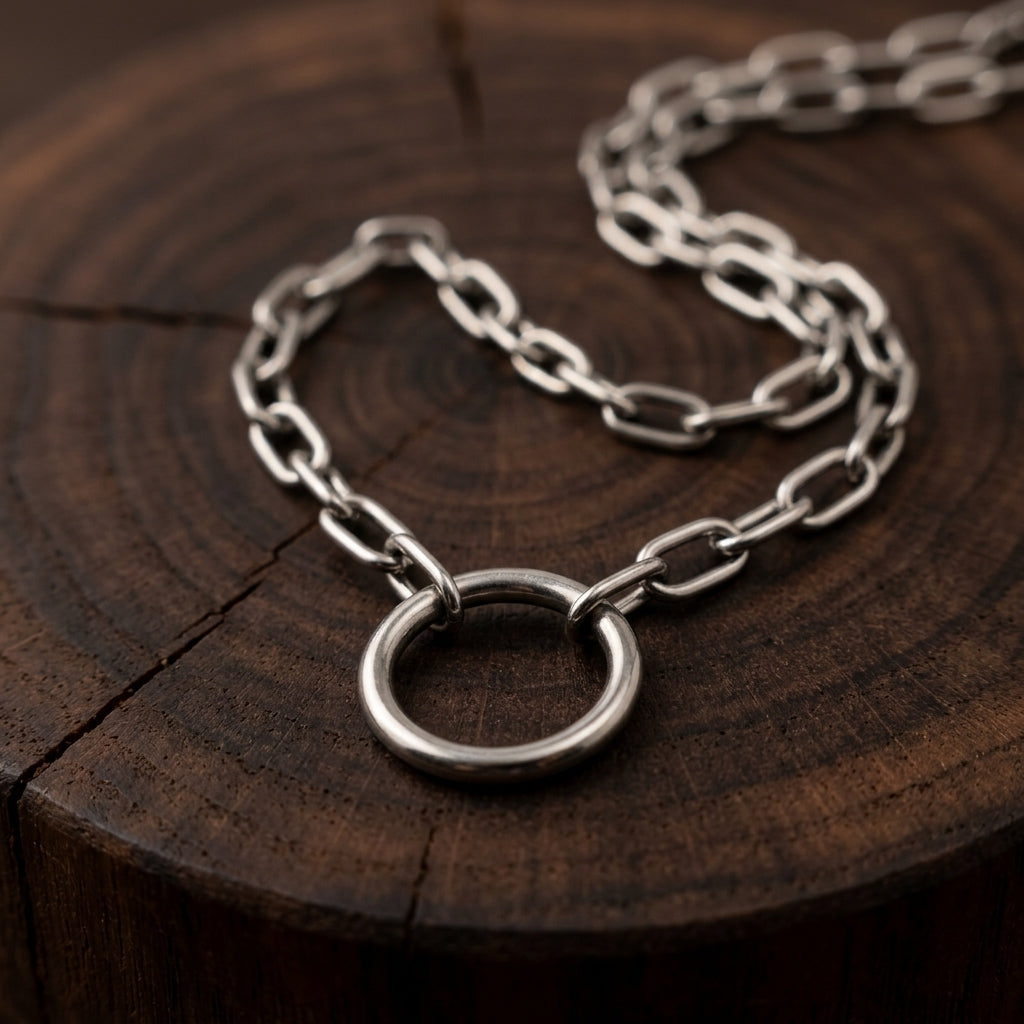 Void Loop Layered Chain Necklace