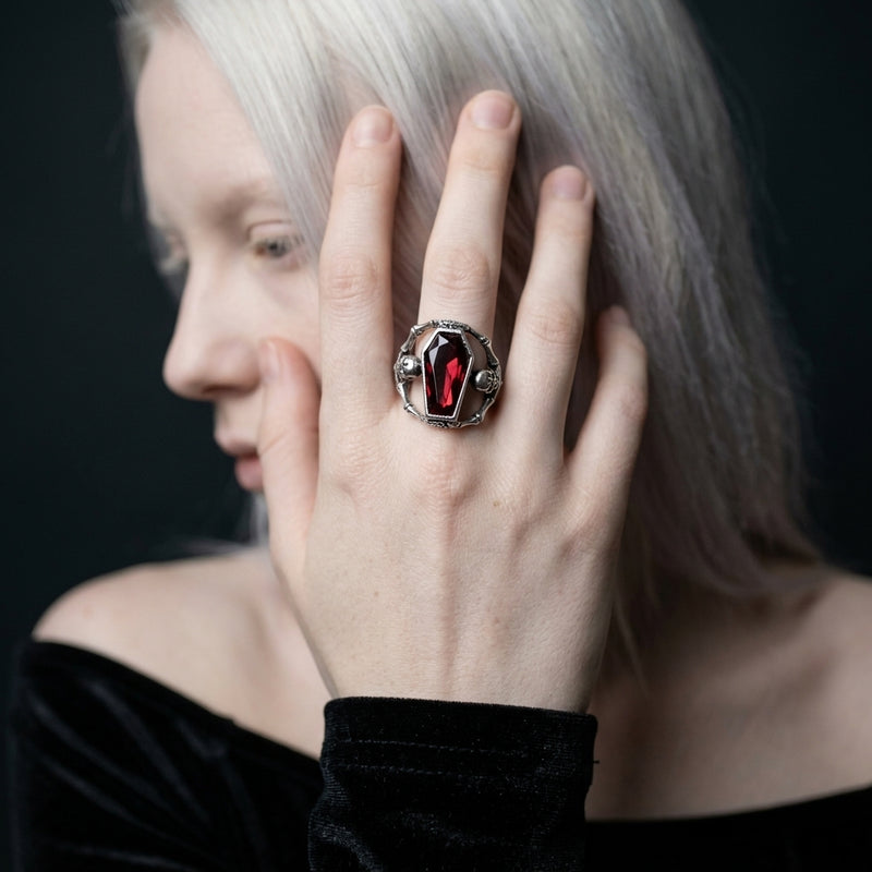 Skeleton Coffin Ring