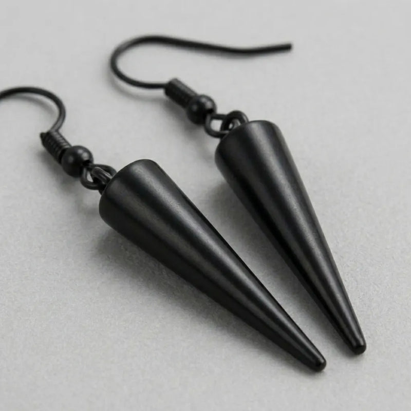 Shadow Spike Drop Earrings