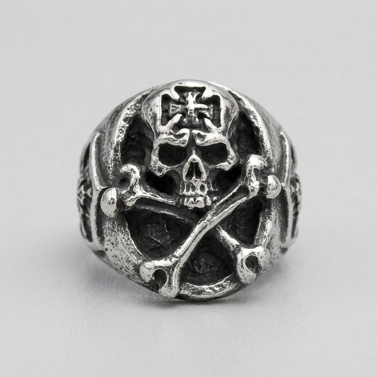 Grimcrest Skull Signet Ring