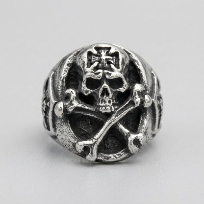 Grimcrest Skull Signet Ring