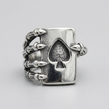 Death's Last Card  Ring