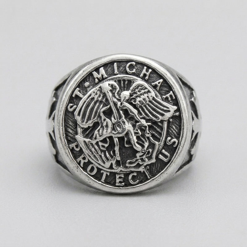 Divine Protector Signet Ring
