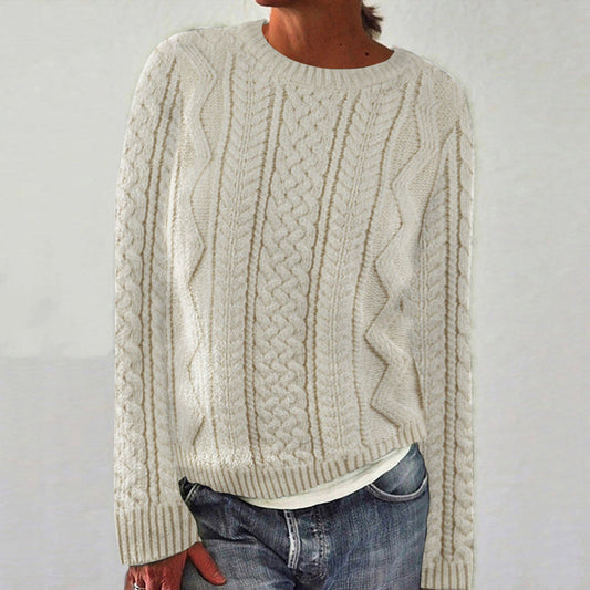 Woman Ryan Clan Aran Sweater artswardrobe