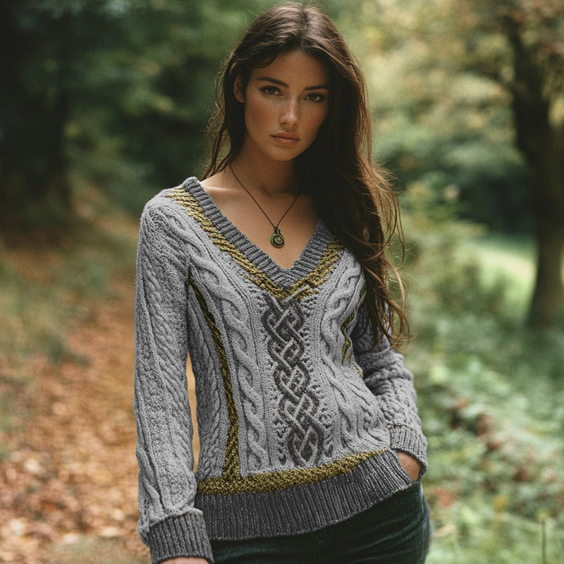 Timeless Vintage Style Jumper