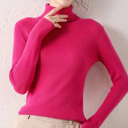 Gabriella® | Cashmere turtleneck sweater for women in autumn and winter